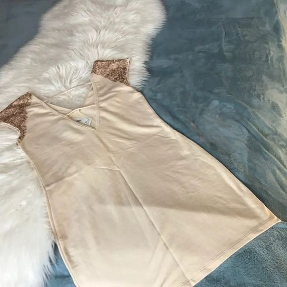 others follow sequin pale shift dress. - Picture 7 of 12